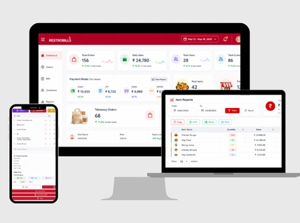 Restaurant POS Table Management